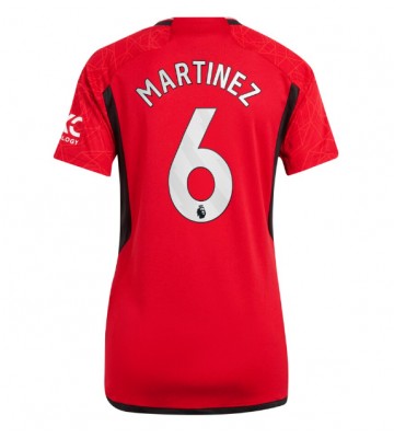 Manchester United Lisandro Martinez #6 Hjemmebanetrøje Dame 2023-24 Kort ærmer